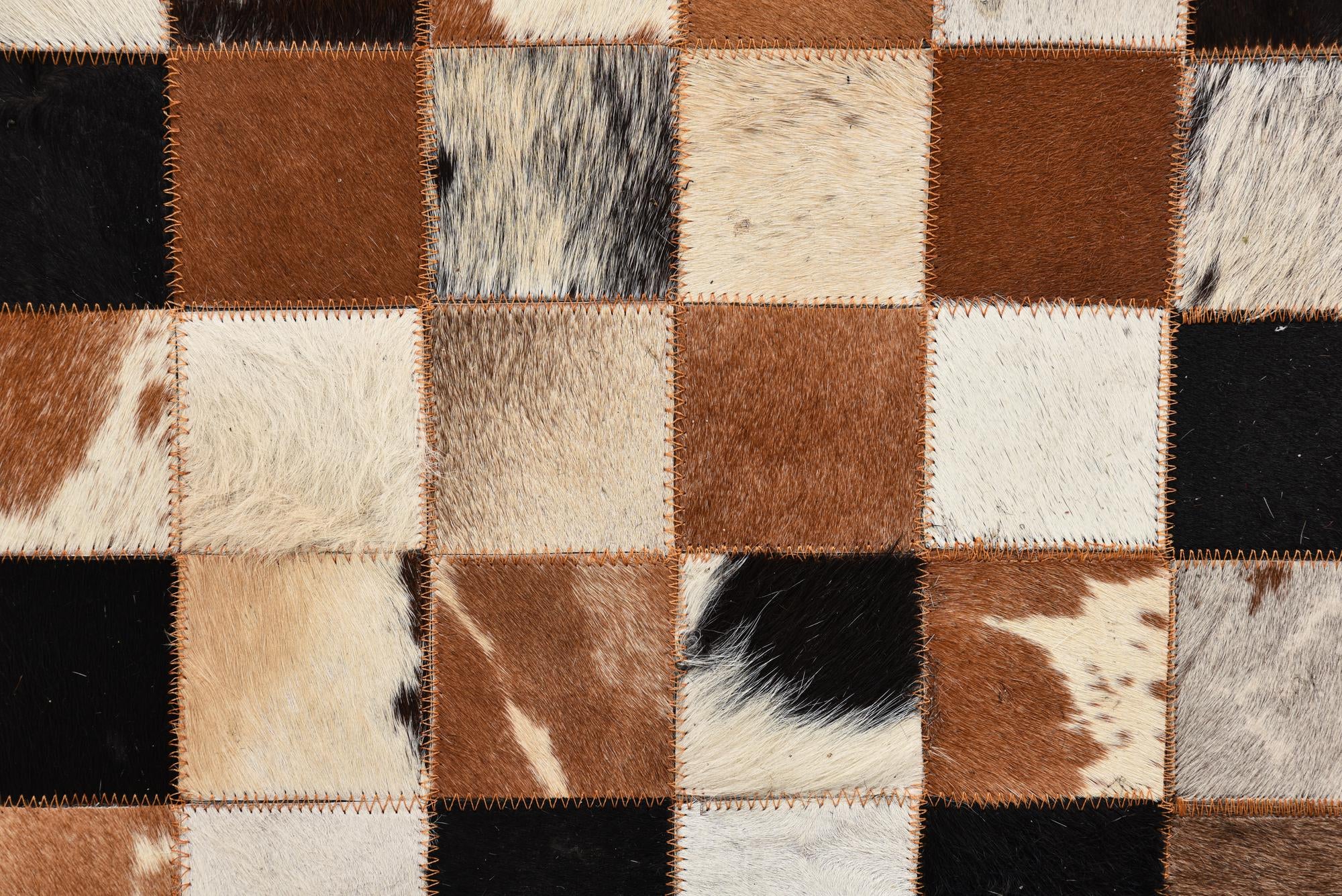 5' x 7' 10 Cowhide Rug