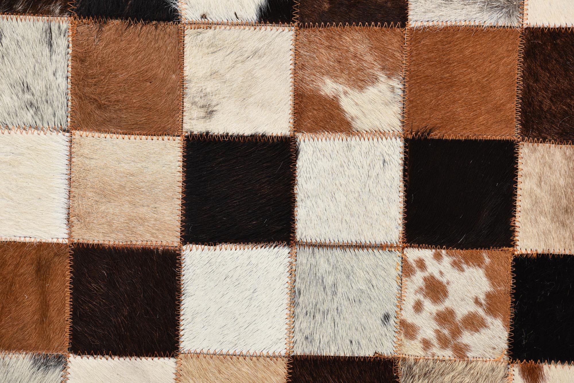 5' x 7' 10 Cowhide Rug