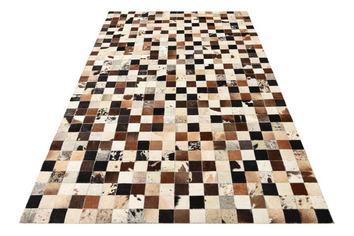 5' x 7' 10 Cowhide Rug
