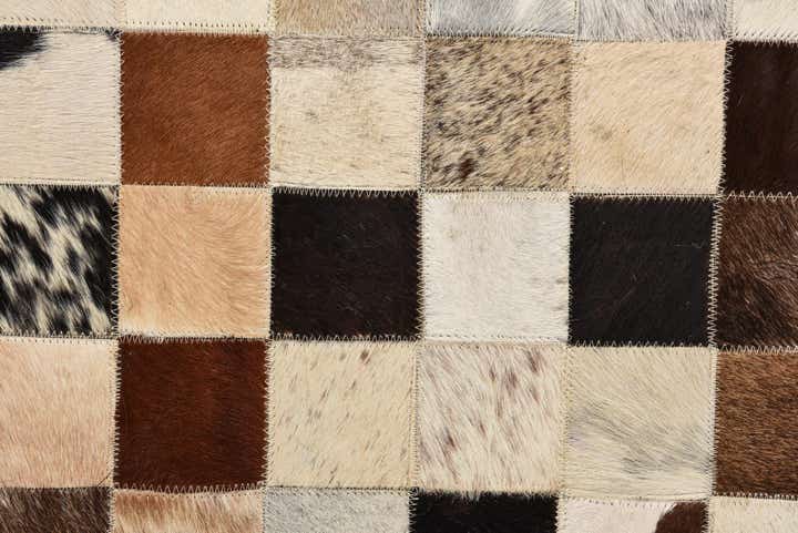 5' x 7' 10 Cowhide Rug