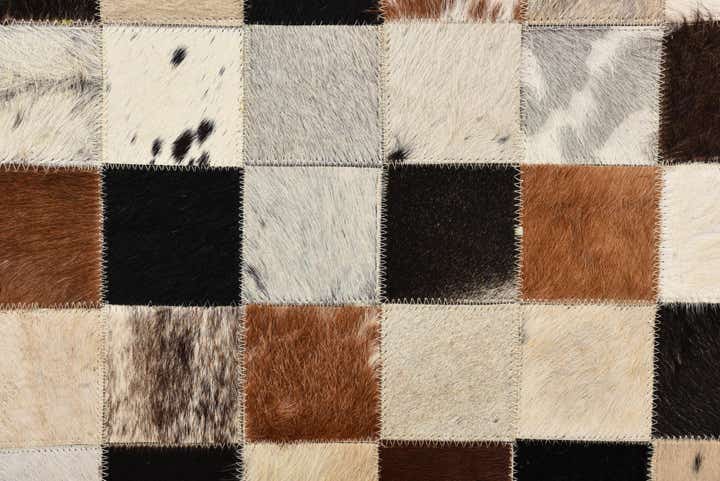 5' x 7' 10 Cowhide Rug