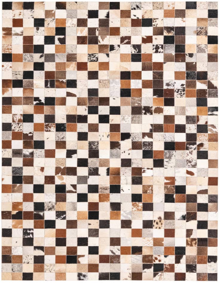 Detail image of 5' x 7' 10 Cowhide Rug