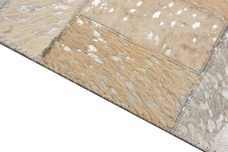 Detail image of 5' 3 x 8' 3 Cowhide Rug