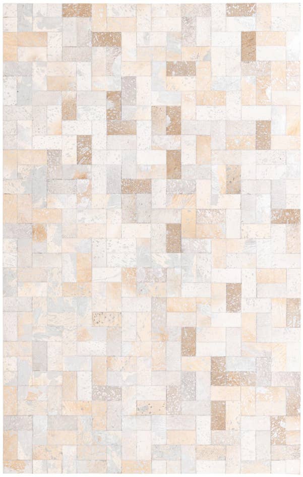 Detail image of 5' 3 x 8' 3 Cowhide Rug