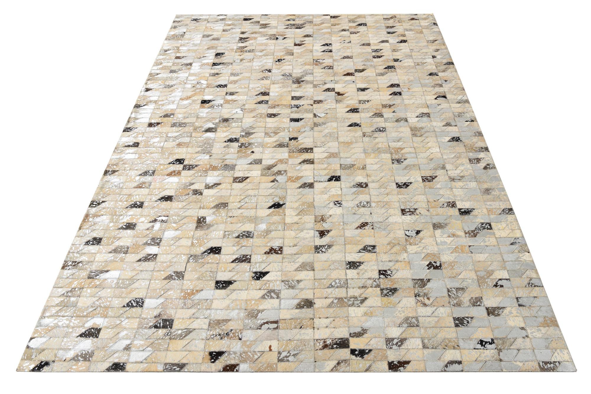 5' 4 x 7' 7 Cowhide Rug