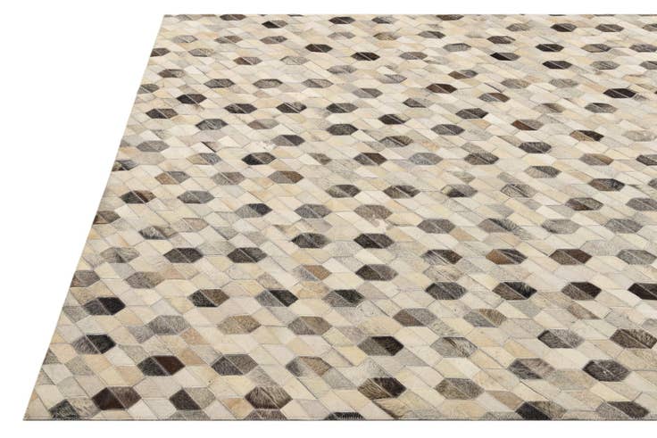 Detail image of 5' 2 x 7' 5 Cowhide Rug