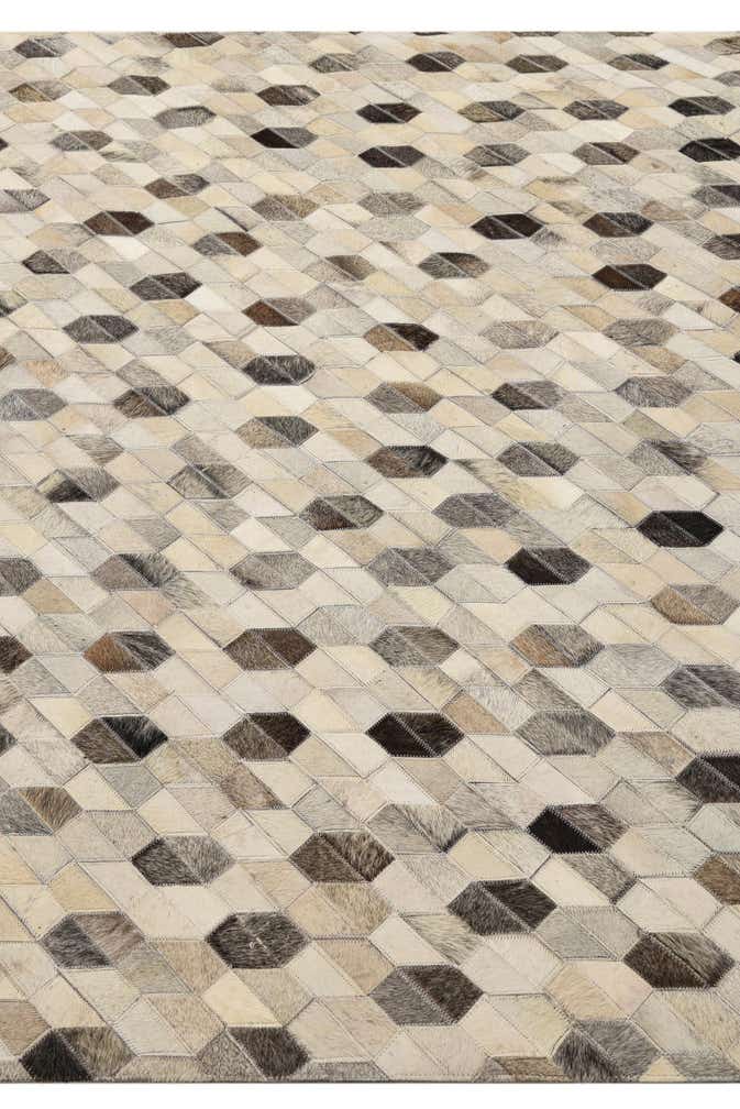 5' 2 x 7' 5 Cowhide Rug