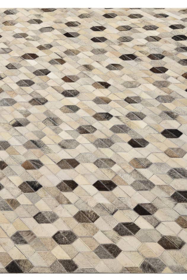 Detail image of 5' 2 x 7' 5 Cowhide Rug