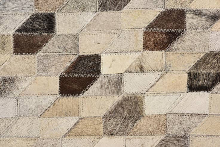 Detail image of 5' 2 x 7' 5 Cowhide Rug