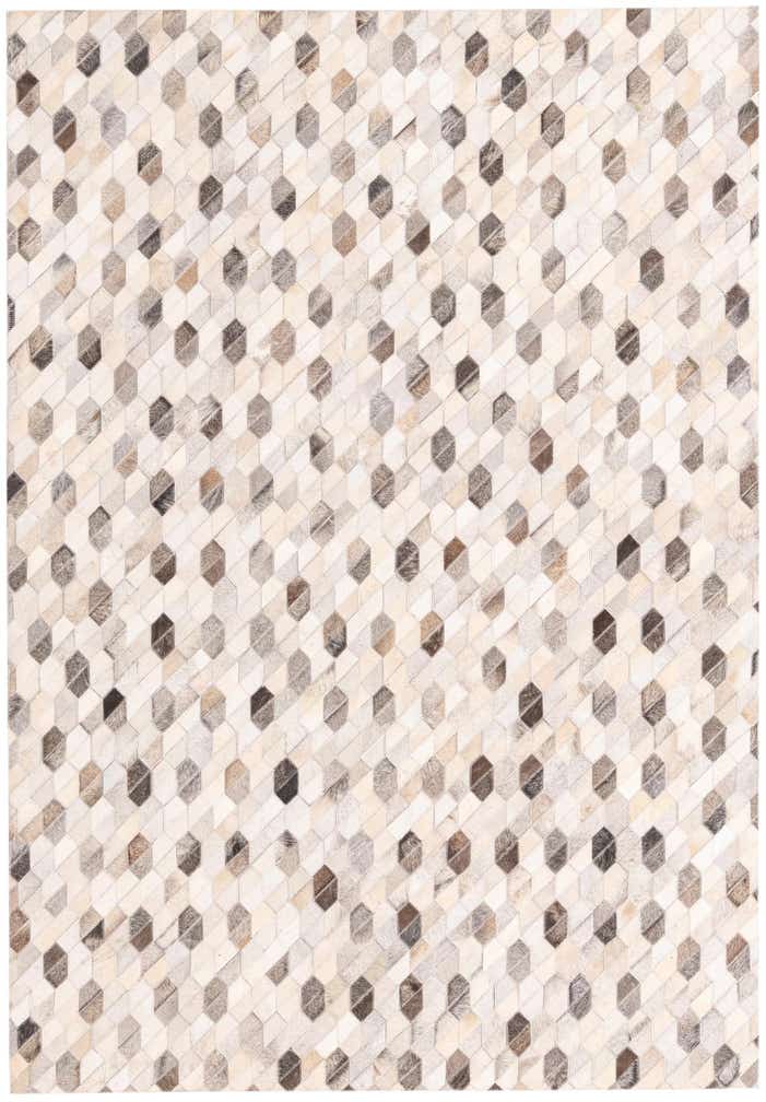 5' 2 x 7' 5 Cowhide Rug