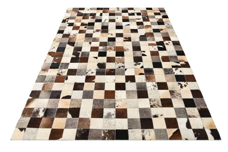 Detail image of 5' 4 x 7' 8 Cowhide Rug
