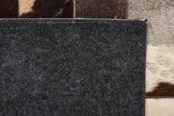 Detail image of 5' 4 x 7' 8 Cowhide Rug