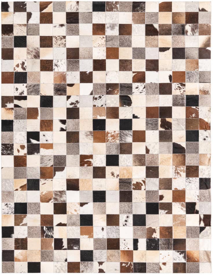 Detail image of 5' 4 x 7' 8 Cowhide Rug