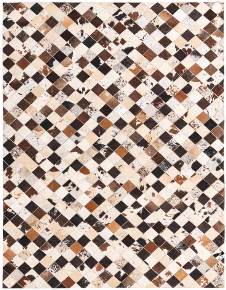 Detail image of 5' 4 x 7' 6 Cowhide Rug