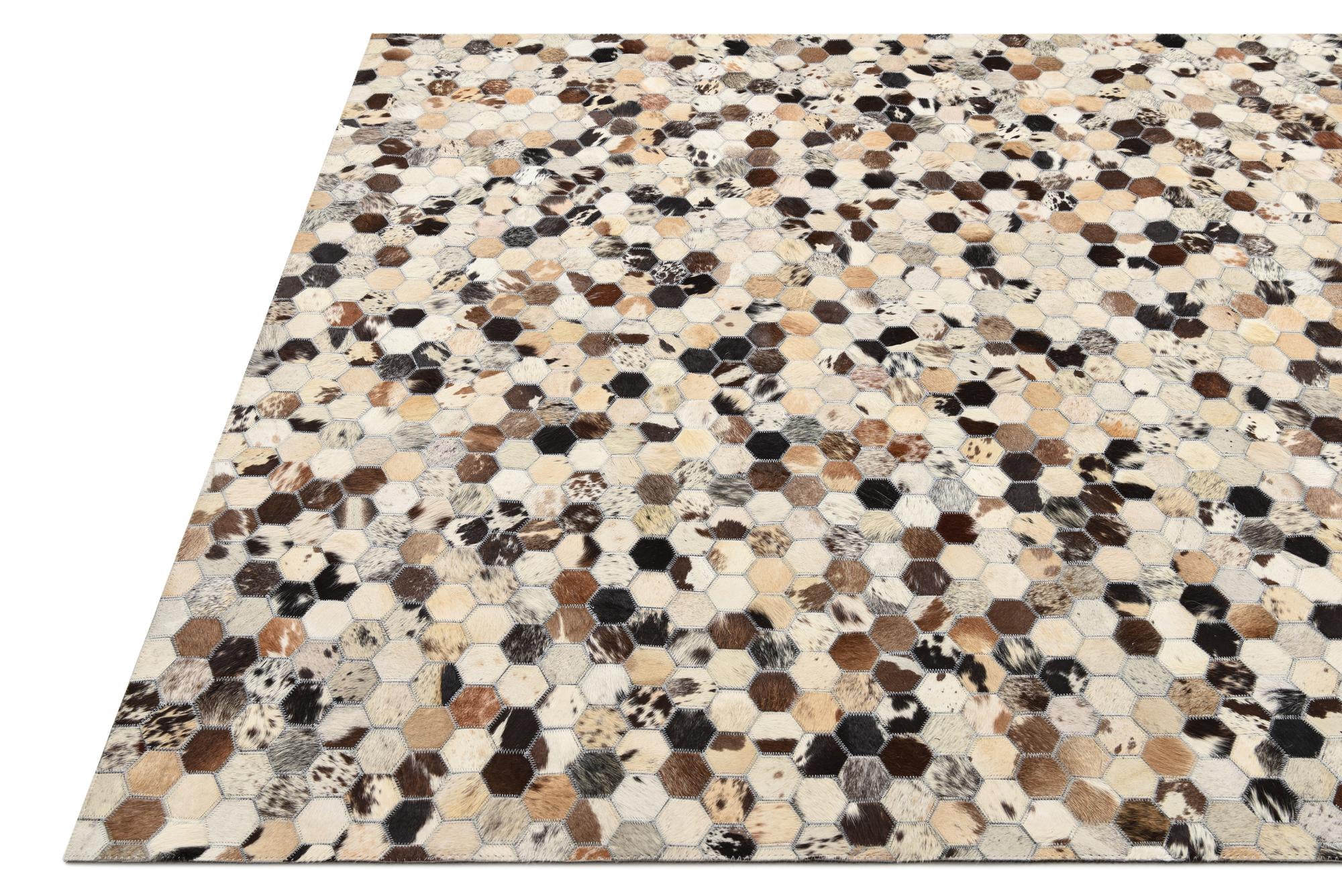 5' 1 x 8' Cowhide Rug