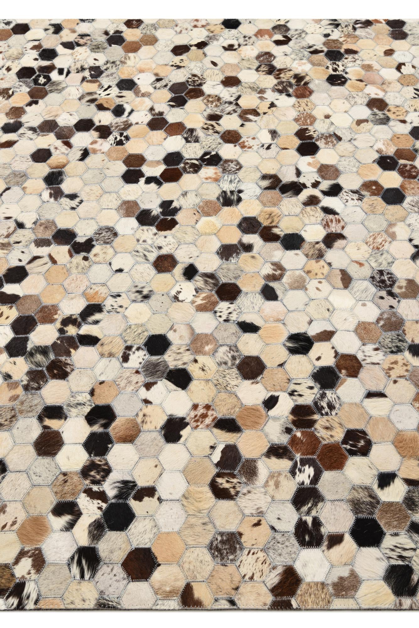 5' 1 x 8' Cowhide Rug