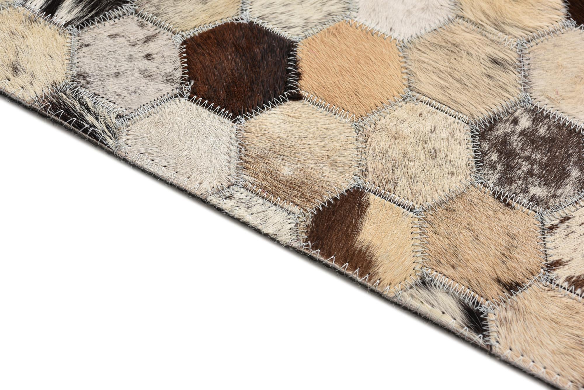 5' 1 x 8' Cowhide Rug