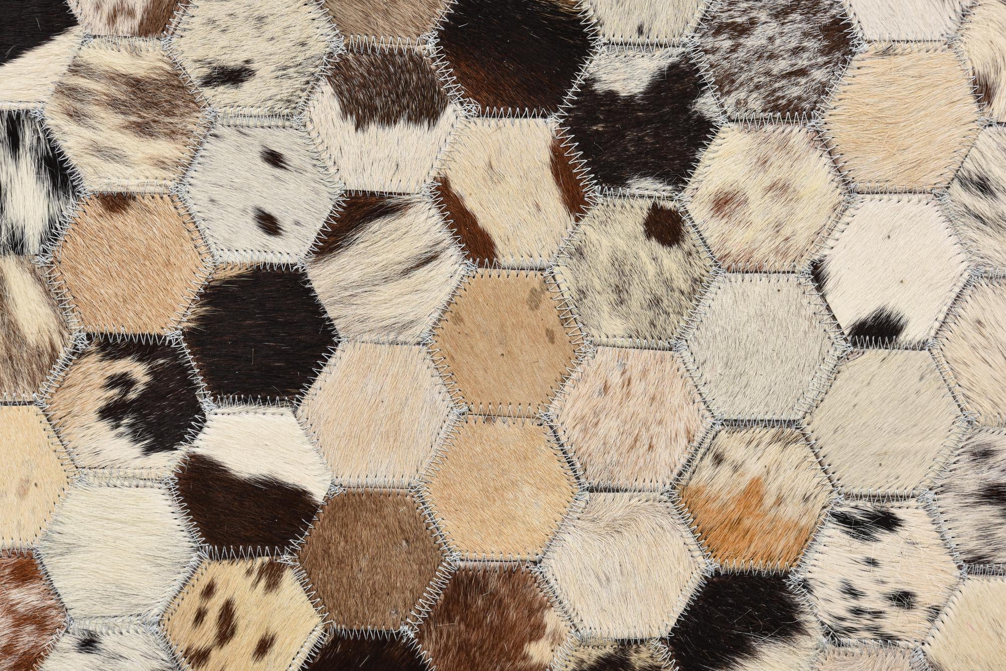 5' 1 x 8' Cowhide Rug