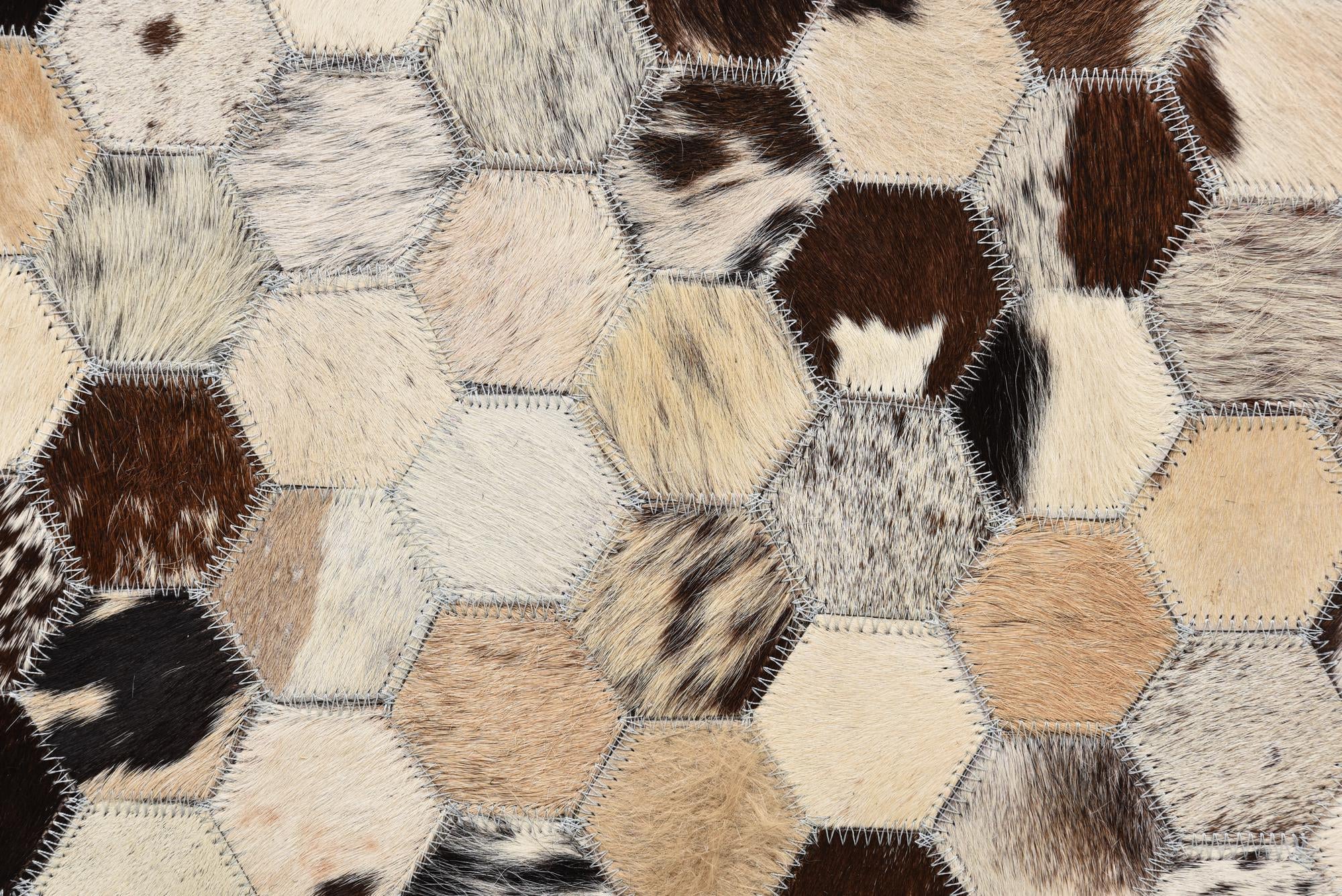 5' 1 x 8' Cowhide Rug