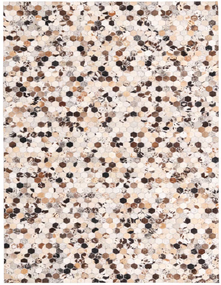 Detail image of 5' 1 x 8' Cowhide Rug