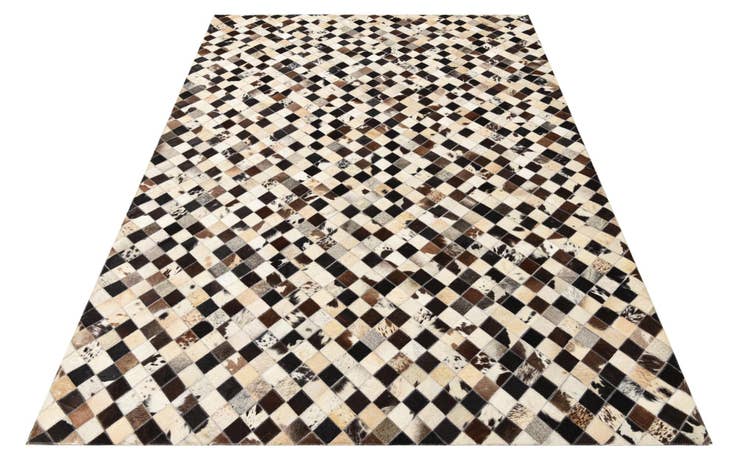 Detail image of 5' 5 x 7' 7 Cowhide Rug