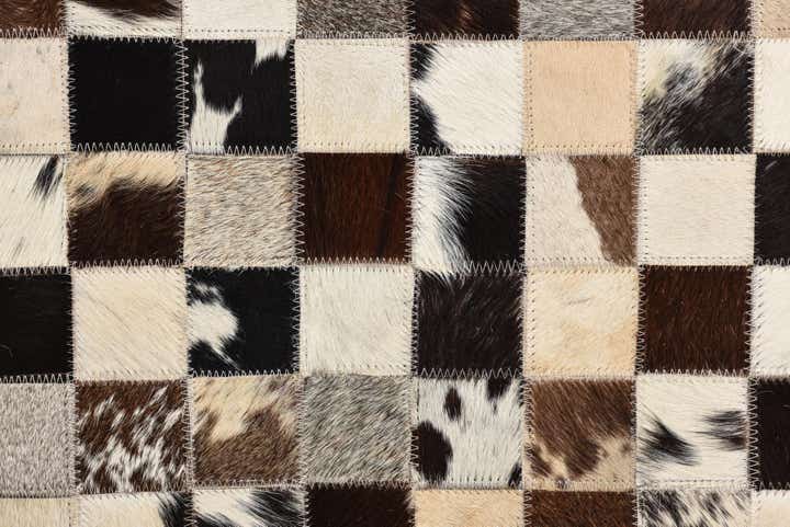 5' 5 x 7' 7 Cowhide Rug