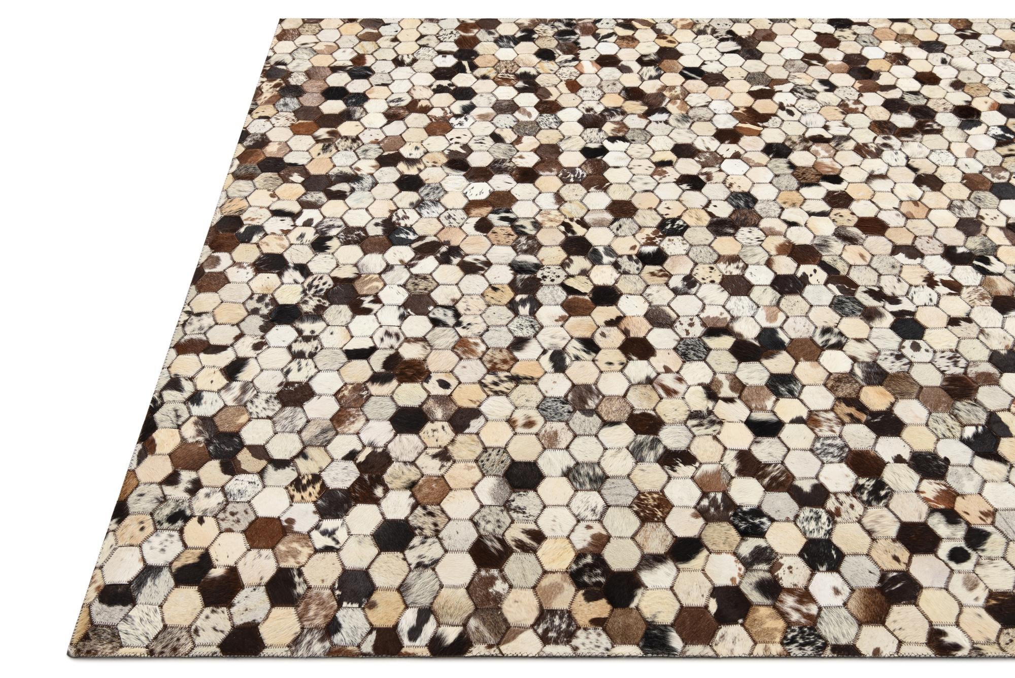 5' 2 x 8' Cowhide Rug