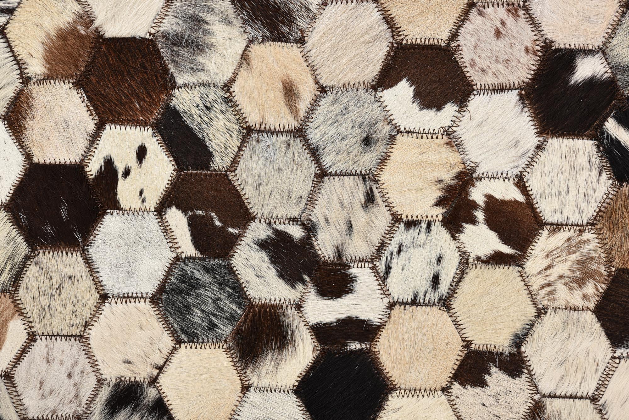 5' 2 x 8' Cowhide Rug