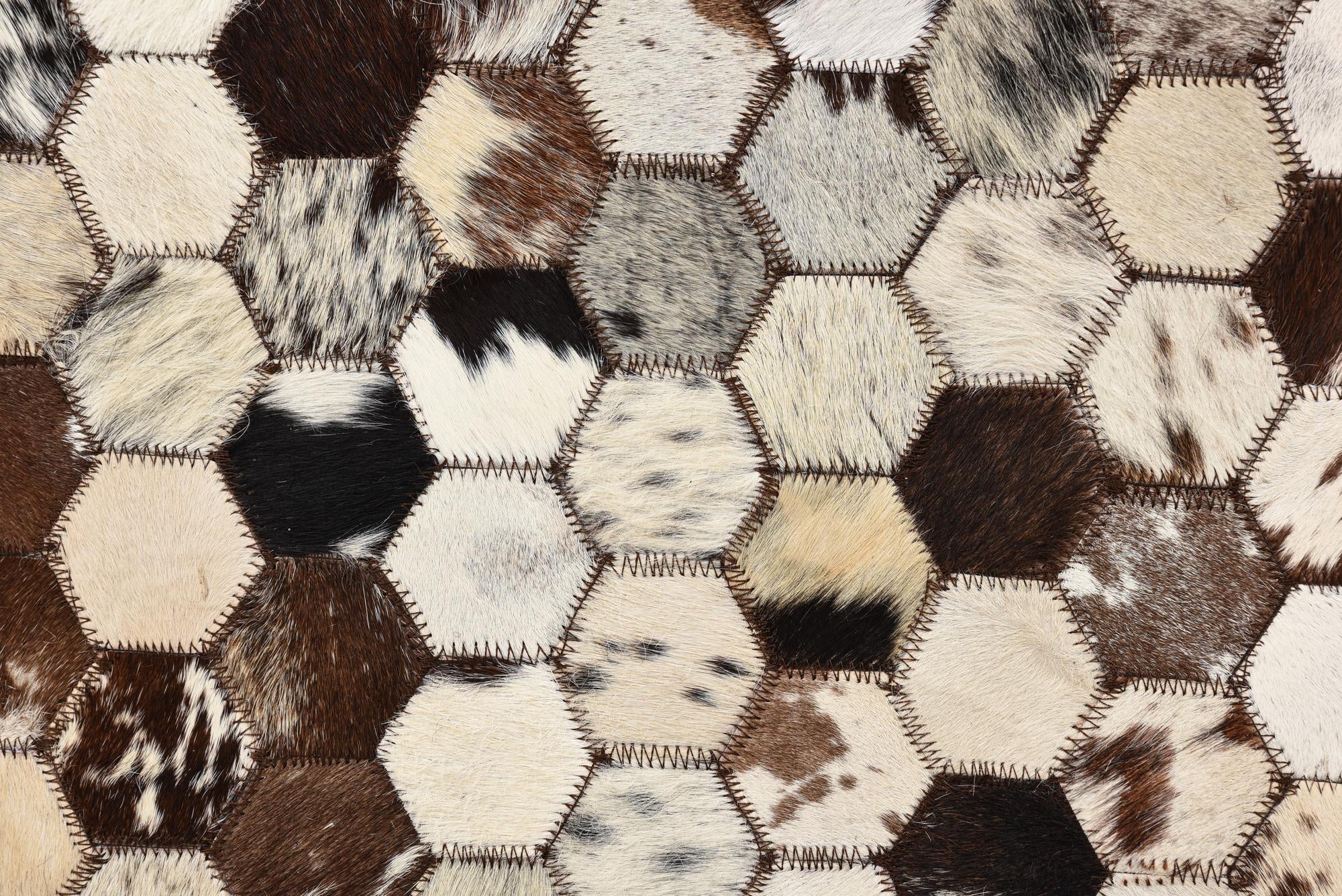 5' 2 x 8' Cowhide Rug
