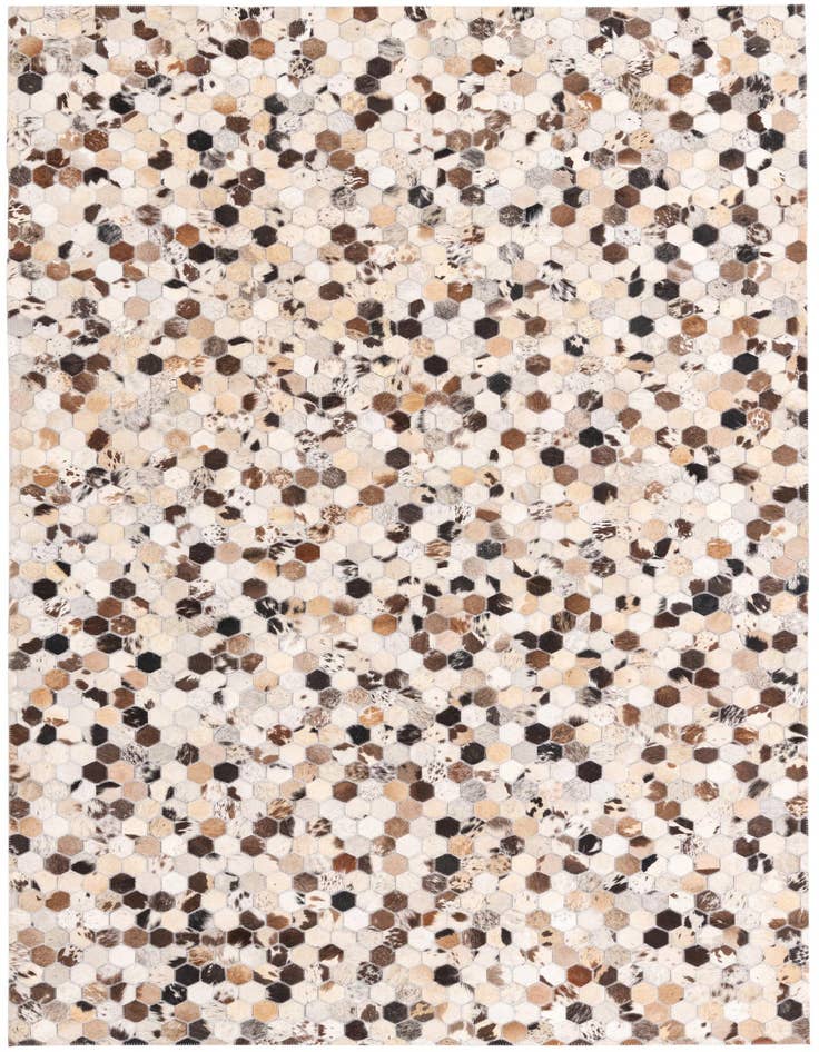 Detail image of 5' 2 x 8' Cowhide Rug