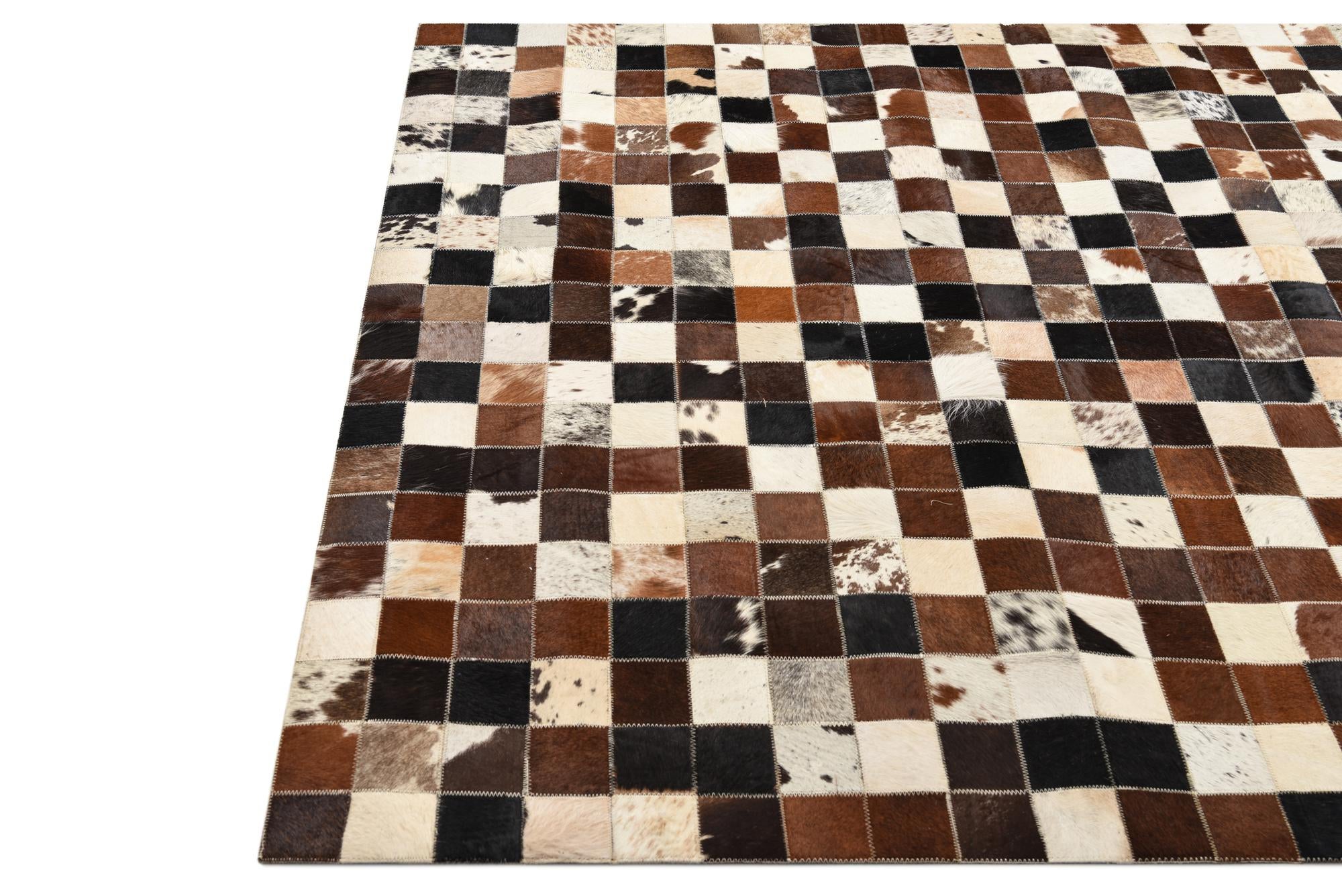 5' x 7' 10 Cowhide Rug