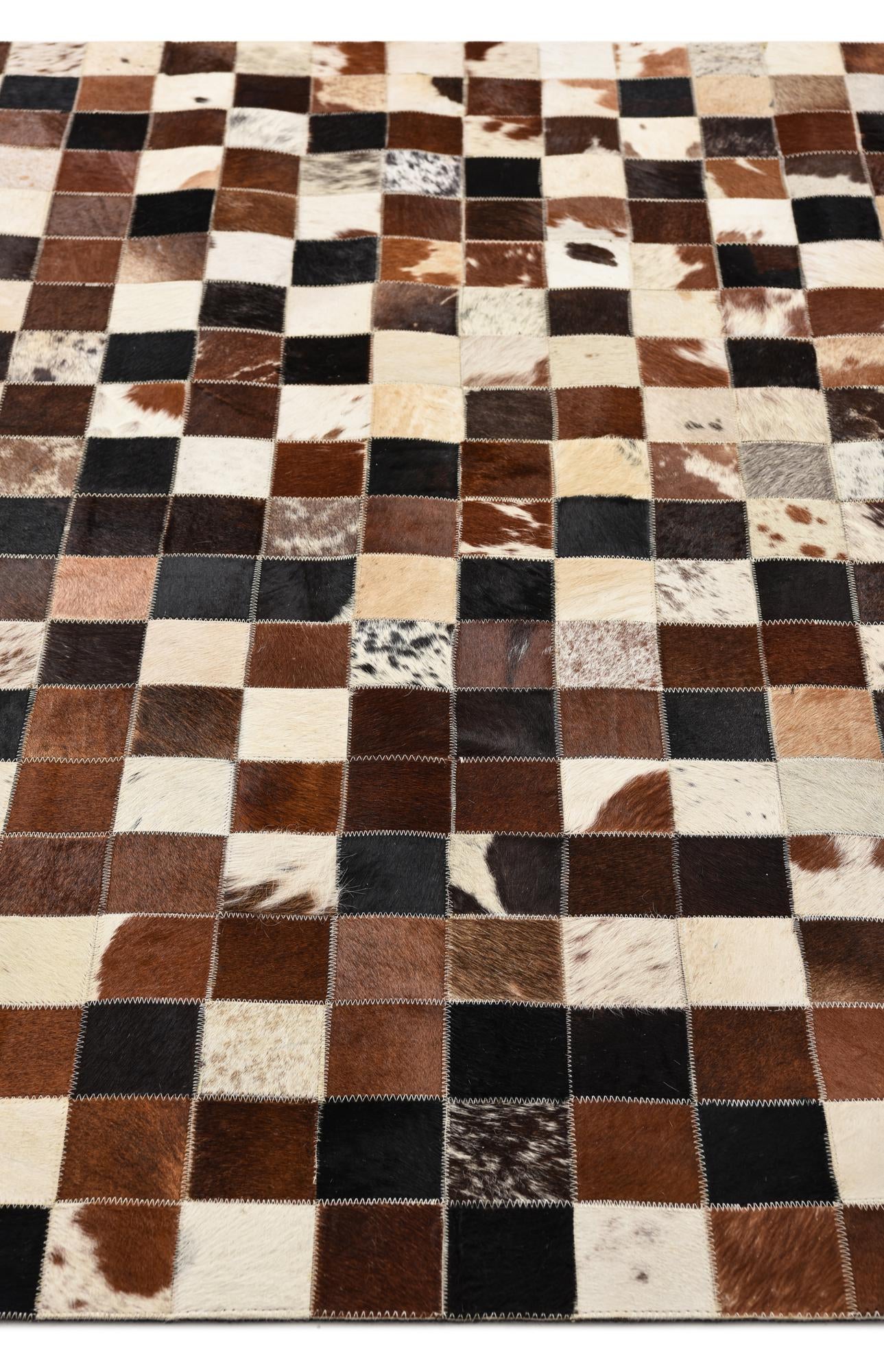 5' x 7' 10 Cowhide Rug