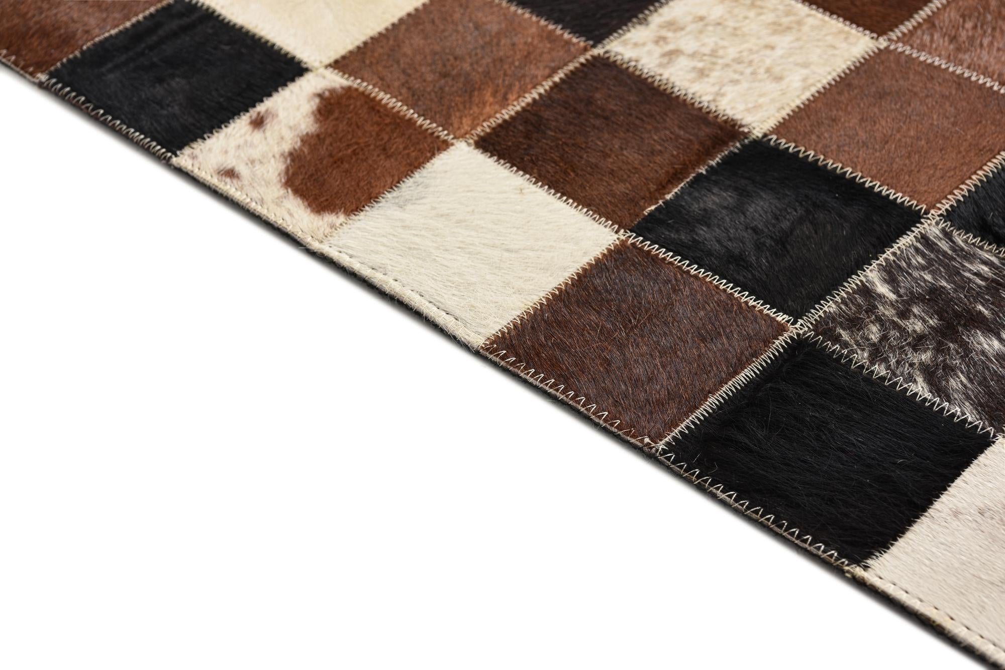 5' x 7' 10 Cowhide Rug