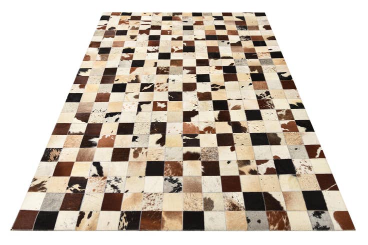 Detail image of 5' 4 x 7' 8 Cowhide Rug