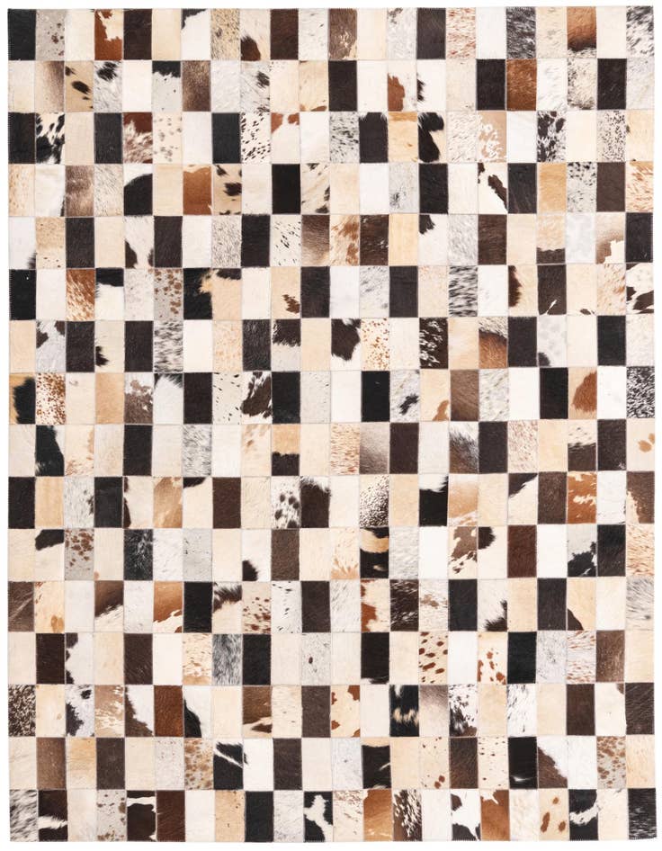 Detail image of 5' 2 x 7' 6 Cowhide Rug