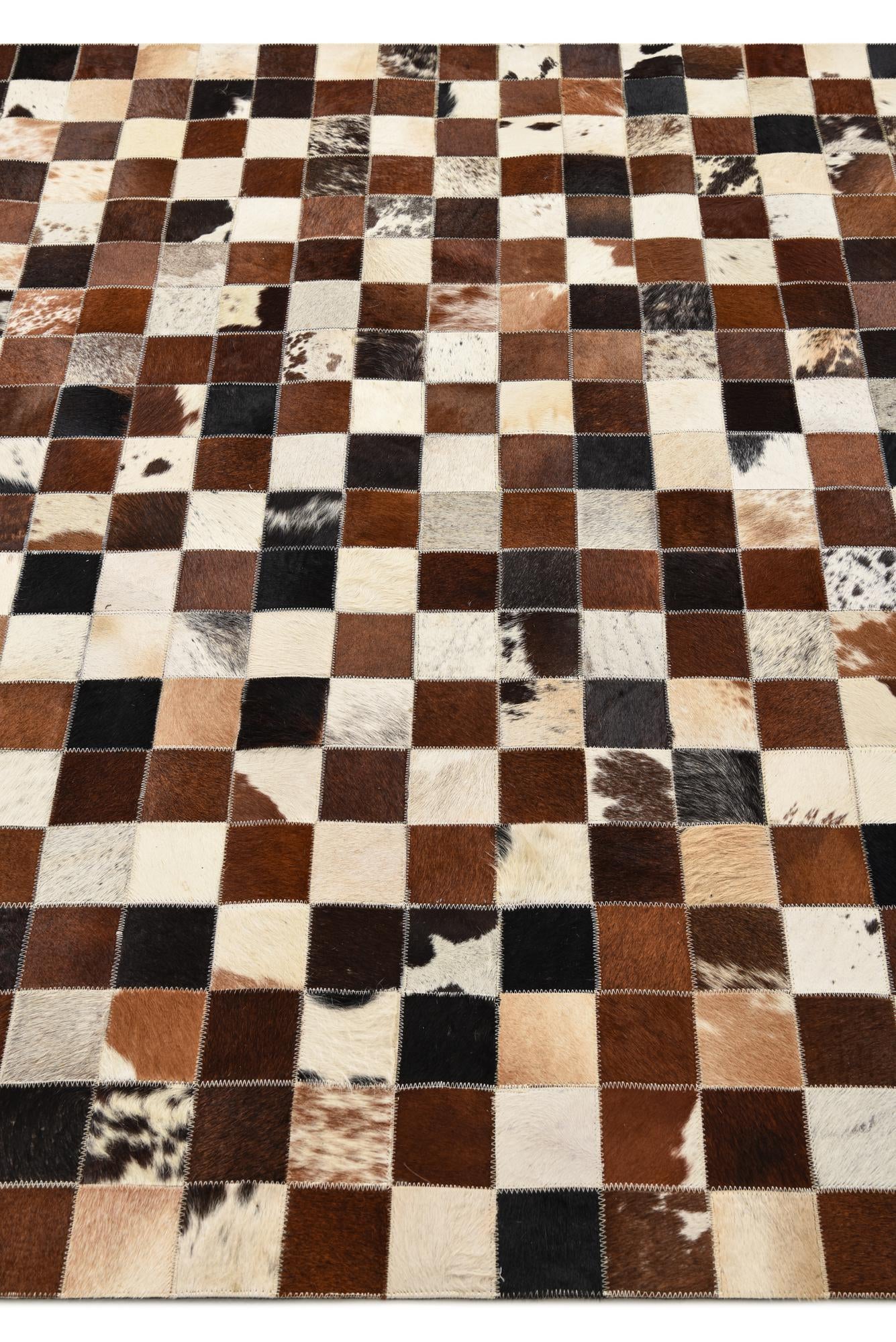 5' x 7' 10 Cowhide Rug