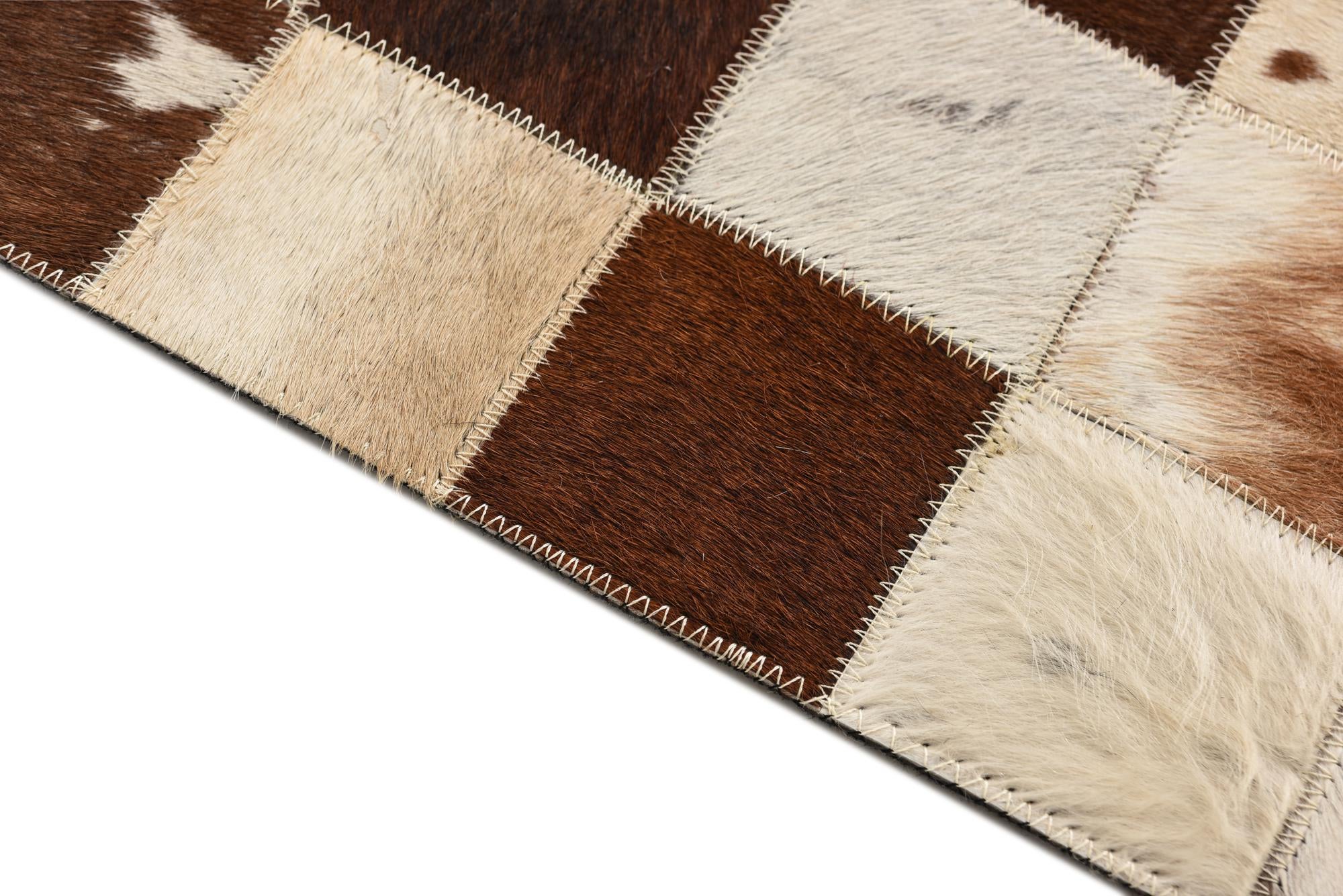 5' x 7' 10 Cowhide Rug