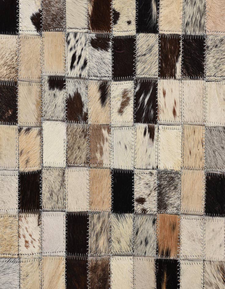 Detail image of 5' 2 x 8' 1 Cowhide Rug