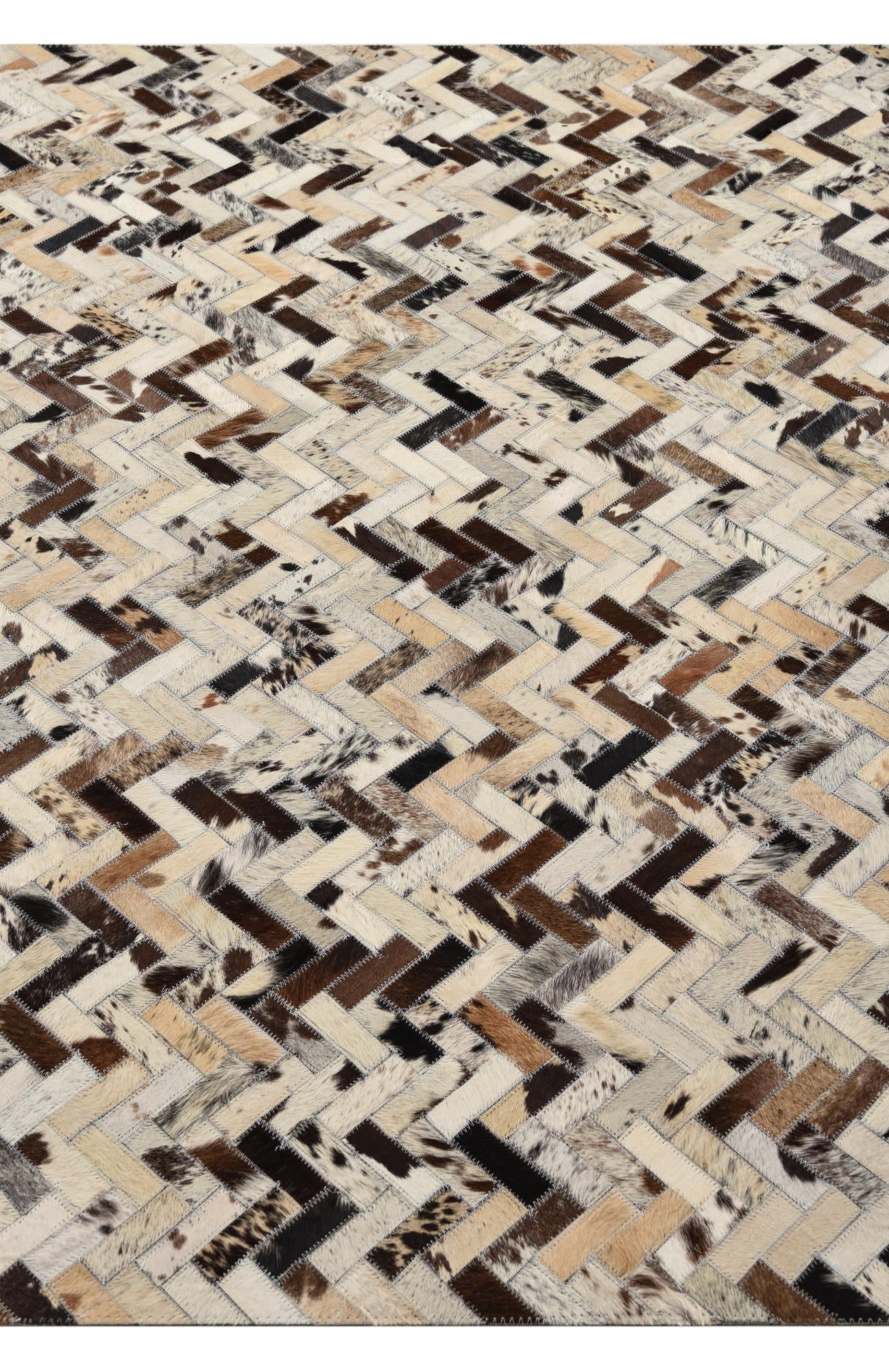 5' 1 x 8' 1 Cowhide Rug