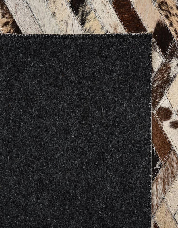 Detail image of 5' 1 x 8' 1 Cowhide Rug