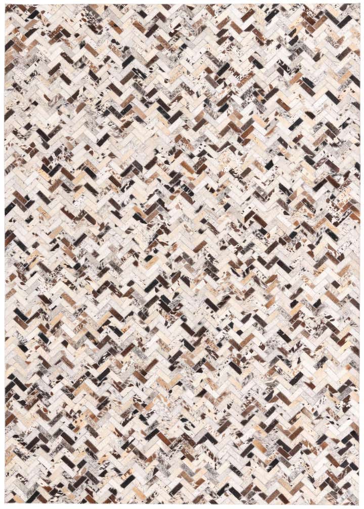 5' 1 x 8' 1 Cowhide Rug