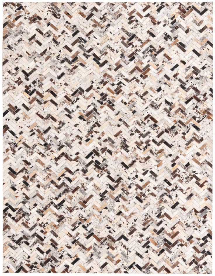 Detail image of 5' 1 x 8' 1 Cowhide Rug