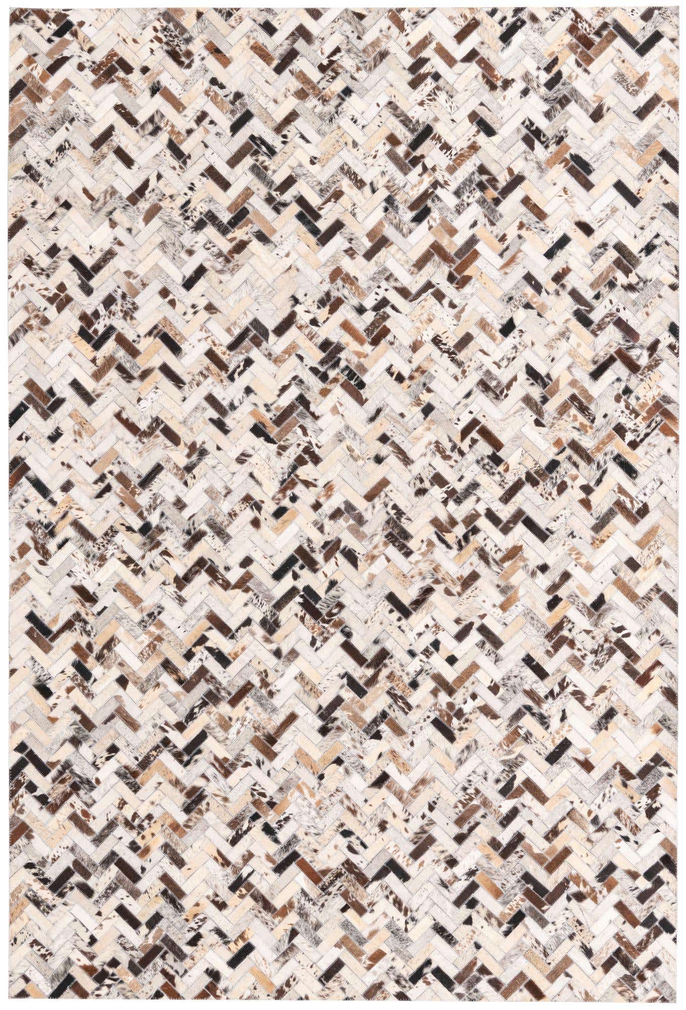 5' 1 x 8' 1 Cowhide Rug