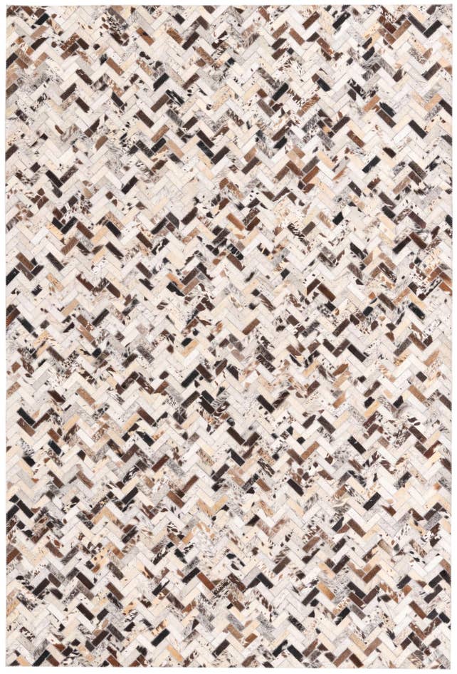 Detail image of 5' 1 x 8' 1 Cowhide Rug