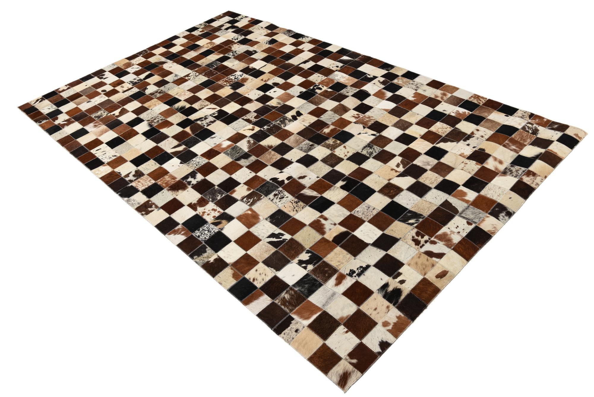 5' x 7' 10 Cowhide Rug