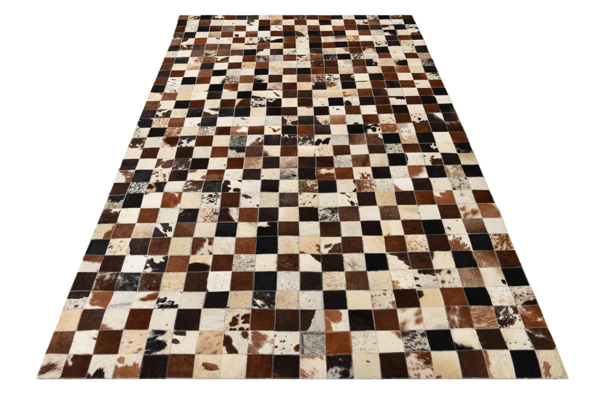 5' x 7' 10 Cowhide Rug