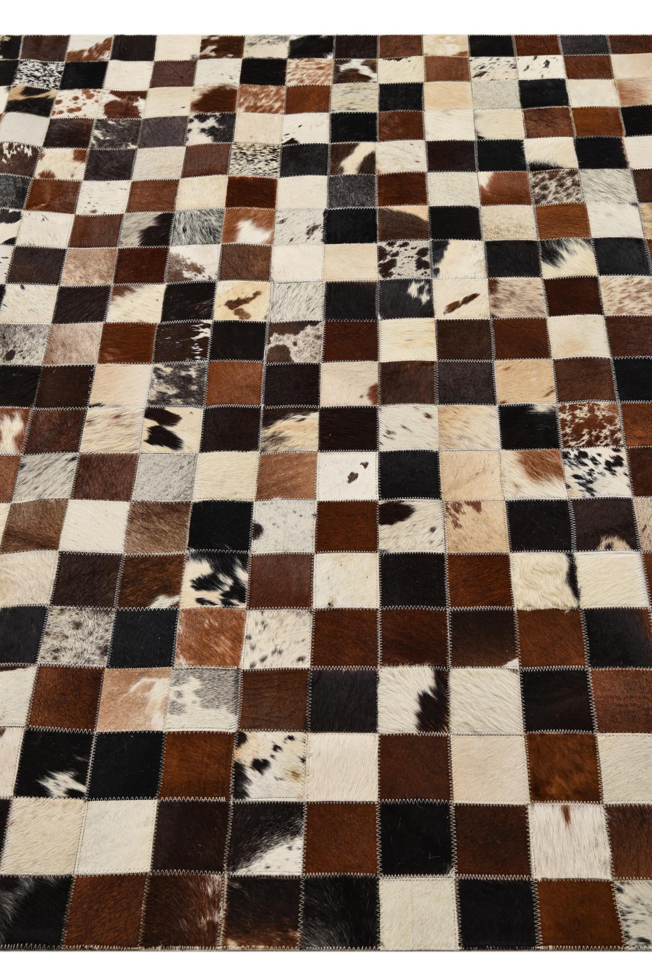 5' x 7' 10 Cowhide Rug