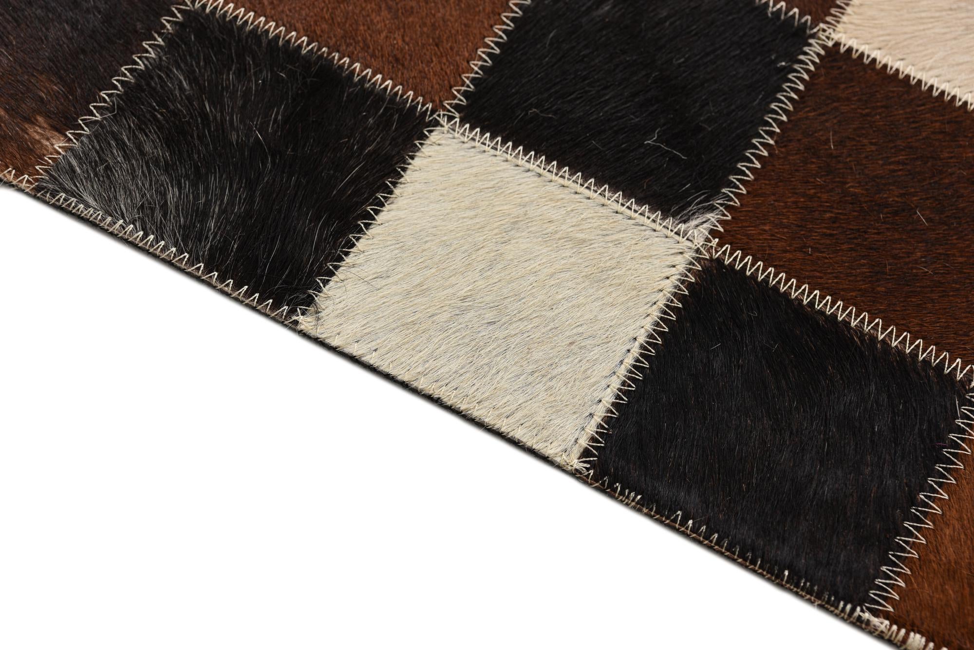 5' x 7' 10 Cowhide Rug