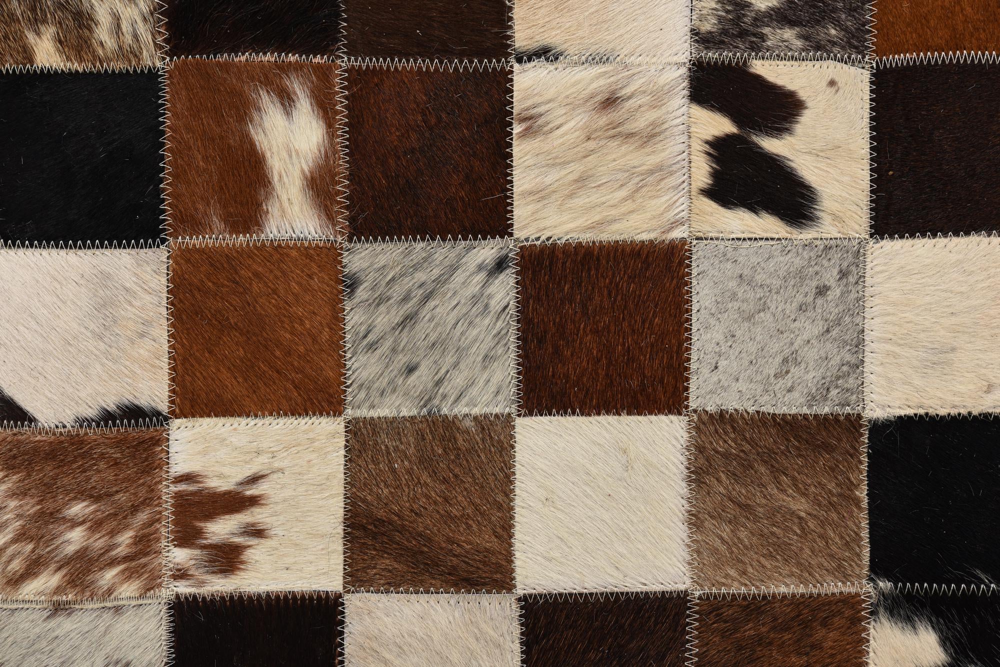 5' x 7' 10 Cowhide Rug