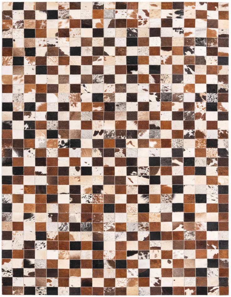 Detail image of 5' x 7' 10 Cowhide Rug